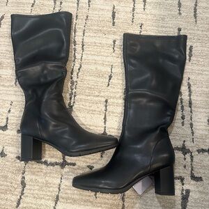 AEROSOLES Black Heeled Boots